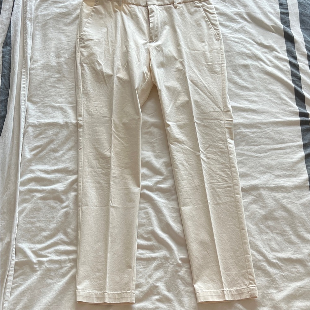 Boss Men's Light Beige Chinos